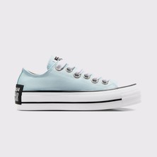 Converse Chuck Taylor All Star Lift Kadın Mavi Platform Sneaker