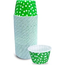 Şifa  Kafem Yeşil Puantiyeli Muffin Kek Kapsülü 50LI x 30 Paket (Koli)