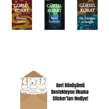 Dönüyor Zaman + Deniz Göründü + Dil, Edebiyat ve Iletişim + Okuma Sticker'ları