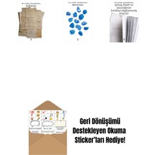 Kağıtlar + Metinler + Sylvia Plath'ın Şairliğinin  Bağlamında Analizi + Okuma Sticker'ları