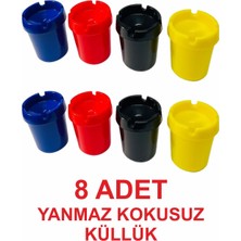 Kokusuz Renkli Küllük 8 Li Sptgl