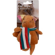 Eastland Catnipli Peluş Kedi Oyuncak 15CM Sptgl