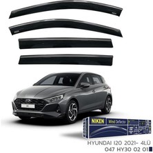 Kromlu Cam Rüzgarliği Hyundai I20 2021- 4lü Sptgl