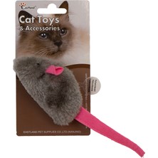 Eastland Catnipli Peluş Dijital Sesli Fare 8cm Sptgl