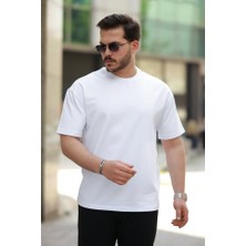 Erkek Kısa Kollu Basic Oversize Tshirt