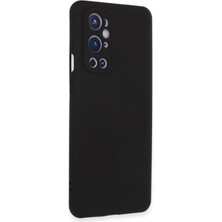 Newface One Plus 9 Pro Kılıf Nano Içi Kadife Silikon - Siyah Sptgl