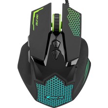 SHOW PRIME USB Siyah Işıklandırmalı Oyuncu Mouse - x Me 216 Series