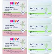 Hipp Mamasanft Hamileler Için Çatlak Önleyici Krem Sensıtıv 200ML (3 Lü Set)
