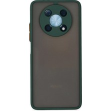 Newface Huawei Nova Y90 Kılıf Montreal Silikon Kapak - Yeşil Sptgl