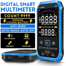 Fnırsı S1 Dijital Multimetre Otomatik Ölçüm 9999 Trms Sayımı