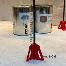 Şarjlı Matkap Uyumlu Karıştırıcı Uç – Epoxy, Boya, Taş Tozu ve Alçı Için Mikser Ucu – 20 cm Uzunluk / 60 mm Karıştırma Çapı – Plastik Ağız Demir Gövde Kompakt Tasarım