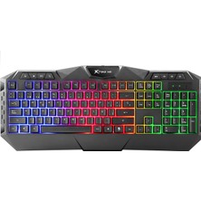 LED Işıklı Gaming Oyuncu Klavye Mouse Set x Me 852 Series