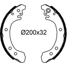 Arka El Fren Balatası Pabuc Avensıs 97-02 Camry 90-10 Lexus 96-01 Celıca 89-93 Aurıon 06-11