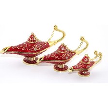 Sıvaroskı Taşlı 3'lü Alaaddin Lambası 13*11*8 cm