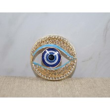 Sıvaroskı Taşlı Nazar Boncuğu Magnet 5-7 cm