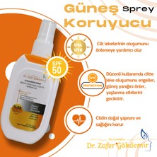 Dr. Zafer Gökdemir Dr Zafer Gökdemir Güneş Koruyucu Sprey Spf 50 - Yüksek Koruma, Kolay Uygulama, Tüm Cilt Tipleri Için