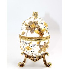 Sıvaroskı Taşlı Tekli Yumurta 17*11 cm