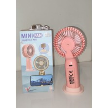 Telefon Tutuculu Mini Şarjlı Fan