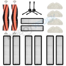 robotyedek Dreame D10S D10S Pro Uyumlu Yedek Parça Seti Fırça Filtre Mop-16 Parça