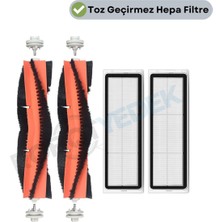 Xiaomi X10 Plus X20 Plus Yedek Ana Fırça ve Hepa Filtre-4 Parça