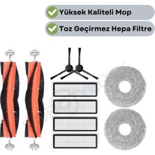robotyedek Dreame L10S Pro (RLS6L) Uyumlu Yedek Parça Seti Fırça Filtre Mop-10 Parça