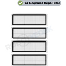 robotyedek Dreame L10S Pro Gen 2 (RLL42SDA) Uyumlu Yedek Hepa Filtre-4 Parça