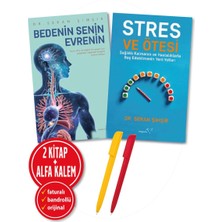 Alfa Kalem+ Seran Şimşir 2 Kitap(Bedenin Senin Evrenin+Sttres ve Ötesi) Sağlık Yeni Müptela Yayınevi
