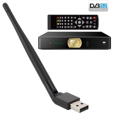 Obutech USB Kablosuz Wifi Alıcı Adaptör 5dbi – MT7601 Chipset | Tak-Çalıştır | Pc, Laptop ve Uydu Cihazı Uyumlu