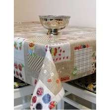Başak Ev Tekstili Desenli Silinebilir Masa Örtüsü
