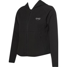 Hummel Tech Kadın Siyah Kapüşonlu Ceket