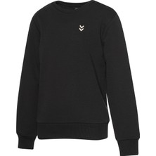 Hummel Pulse Kız Çocuk Siyah Bisiklet Yaka Sweatshirt