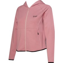 Hummel Tech Kadın Pembe Kapüşonlu Ceket