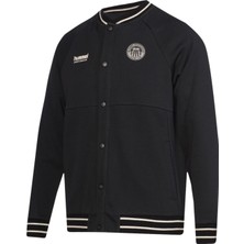Hummel Fowler Bomber Ceket Erkek Regular Fit Uzun Kol Siyah Tasarım