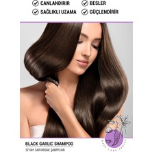 Denes Life Homm Bitkisel Siyah Sarımsak Şampuan