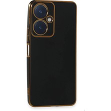 Newface Vivo Y27 Kılıf Volet Silikon - Siyah Sptgl