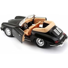 Bfs   Bburago 1:24 Porsche 356B Cabriolet 1961 Model Araba