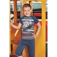 Erkek Çocuk Kapri Takımı %100 Pamuklu 5333