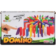Bfs   KR116 Ahşap Domino Oyunu -Karsan Oyuncak