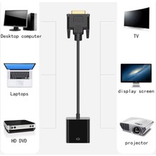 SHOW PRIME DVI To VGA 24+1 Dvi-D Dijital - VGA Dönüştürücü DVI In - VGA Out