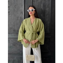 Kadın Kemerli Kimono