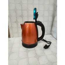 Crown CRW-7202 Renkli Paslanmaz Çelik Su Isıtıcısı 1.8 L – 1500 W, Otomatik Kapanma, 360° Taban