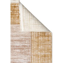 FSD 02 BEIGE GOLD  - FRESCO DYED - Overdyed Yüksek Alçak Dokulu Özel Işıltılı Yüksek Kaliteli Sık Dokuma Modern Salon Halısı - BEIGE GOLD - 160*230