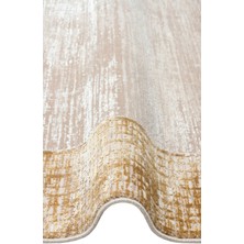 FSD 02 BEIGE GOLD  - FRESCO DYED - Overdyed Yüksek Alçak Dokulu Özel Işıltılı Yüksek Kaliteli Sık Dokuma Modern Salon Halısı - BEIGE GOLD - 160*230