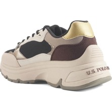 U.S. Polo Assn. Vıavaı 4pr Siyah Kadın Spor Ayakkabı