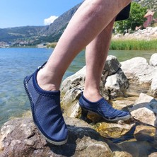 Serabien Lacivert Kaydırmaz Taban Sörf Ayakkabısı Erkekler İçin Havuz ve Deniz Kullanımı