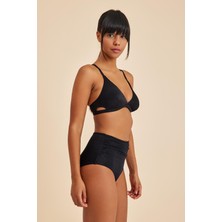 Bali Siyah Yüksek Belli Toparlayıcı Bikini Alt