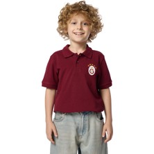 Gs Store Galatasaray 5 Yıldız Klasik Logo Polo Çocuk T-Shirt C251403