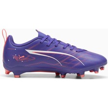 Puma Ultra 5 Play FG/AG Jr Mavi Çocuk Krampon Erkek Çocuklar İçin Yüksek Performanslı