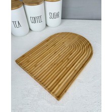 Bambu Gökkuşağı Model Dekoratif Sunum Tahtası