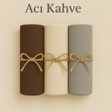 Penye Pamuksu Şal Klasik 3 Lü Set